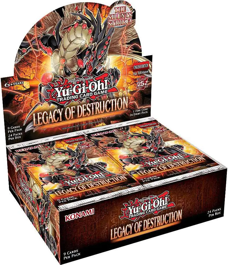 Yu-Gi-Oh! Legacy of Destruction Booster Box (April 26th)